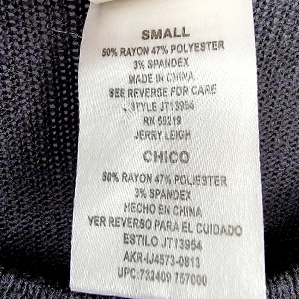Disney Kids S Sequin Gray Long Sleeve Casual Bling Blouse Top Jerry Leigh - Picture 12 of 13